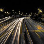 highway at night