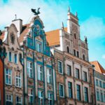 a large building with a clock tower