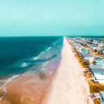 aerial view of beach during daytime