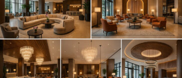 Smart hotel lobby in the U.S.