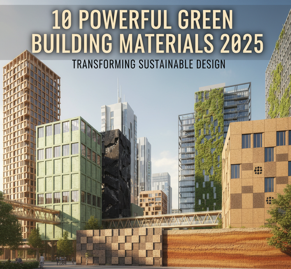 10 Powerful Green Building Materials