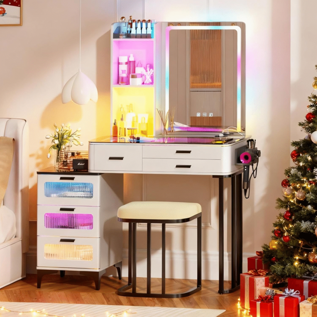 MDGC RGB makeup vanity table black friday deals