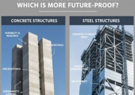 concrete vs steel structures