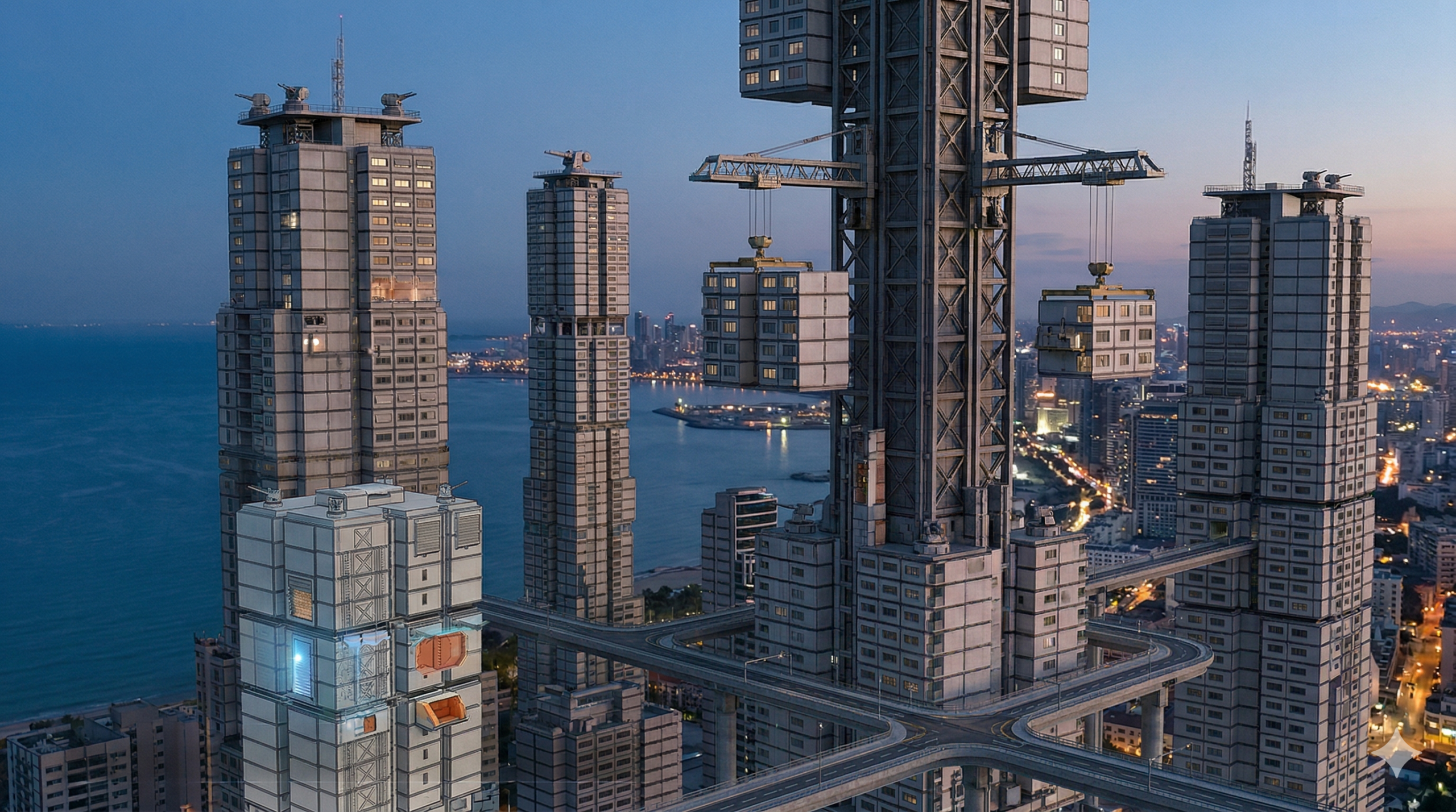 Modular Skyscrapers and Defense-Ready High-Rise Systems