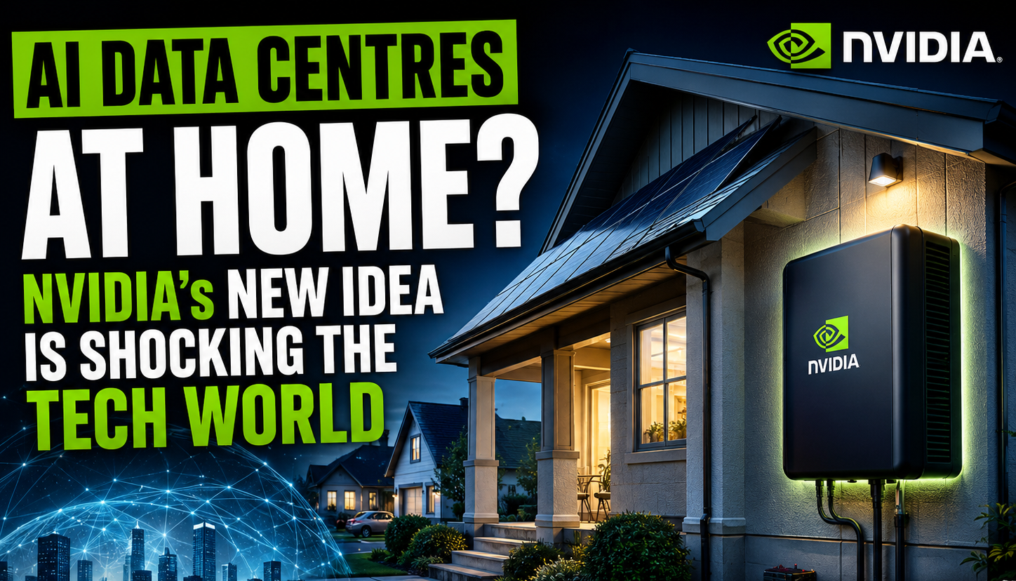 AI Data Centres at Home? Nvidia's New Idea Is Shocking the Tech World