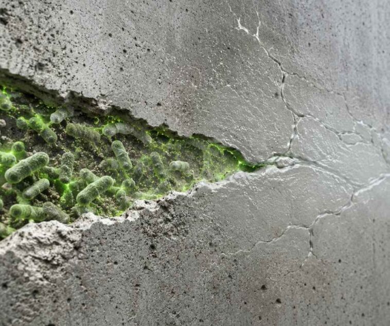 Self-Healing Concrete 2026: Bacteria Repairs Cracks on Its Own